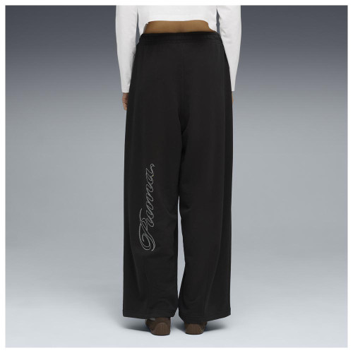 Puma Γυναικείο παντελόνι φόρμας Essentials Graphics Bedazzled Slouchy Pants